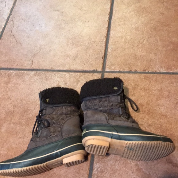 ABOUND BROWN LEATHER WINTER BOOTS SIZE 7M - Picture 14 of 16